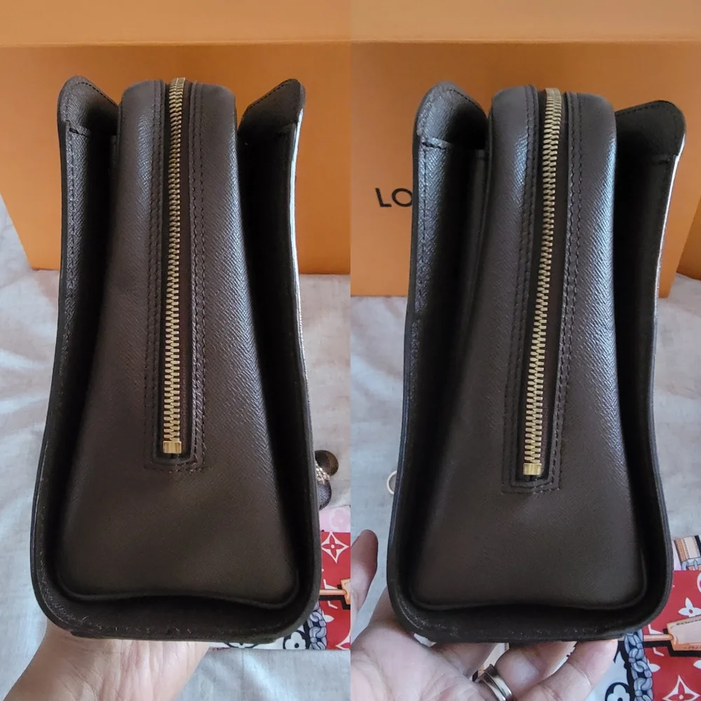 🤎Louis Vuitton Damier Ebene Triana Handbag🤎 - Picture 9 of 17